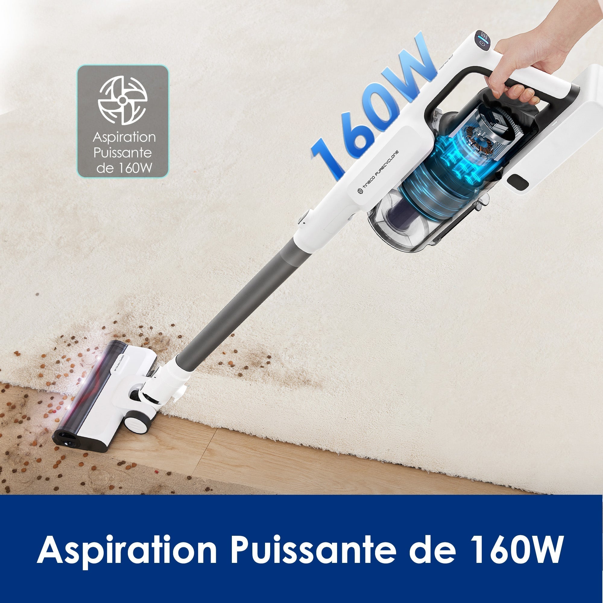 Tineco A30S Aspirateur Balai Sans Fil