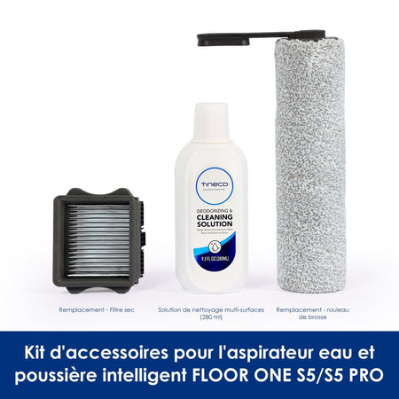 Kit d'accessoires pour Aspirateur Sec/Humide intelligent FLOOR ONE S5/S5 PRO