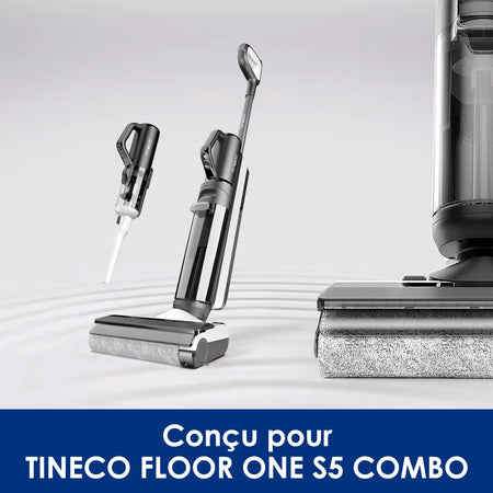 Kit d'accessoires pour aspirateur sec/humide intelligent Tineco FLOOR ONE S5 COMBO