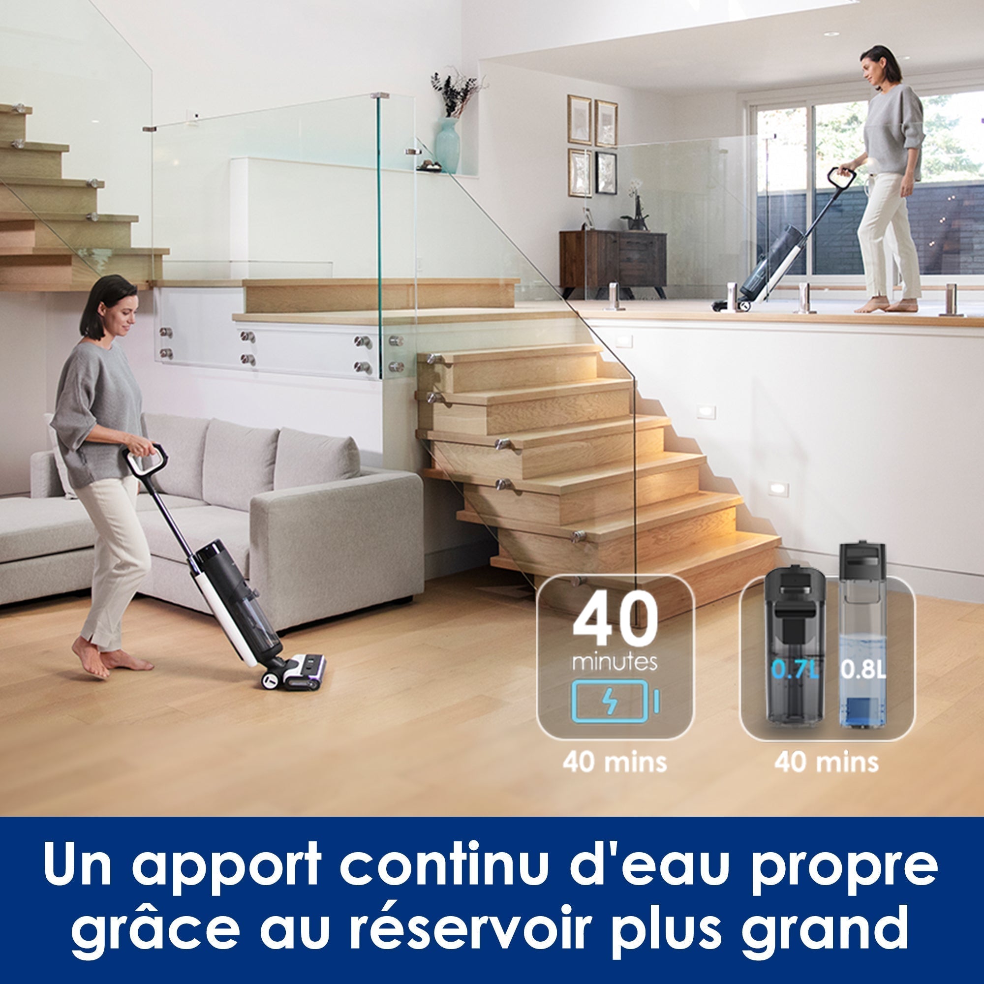 Réservoir d'eau sale de Tineco FLOOR ONE S7 PRO