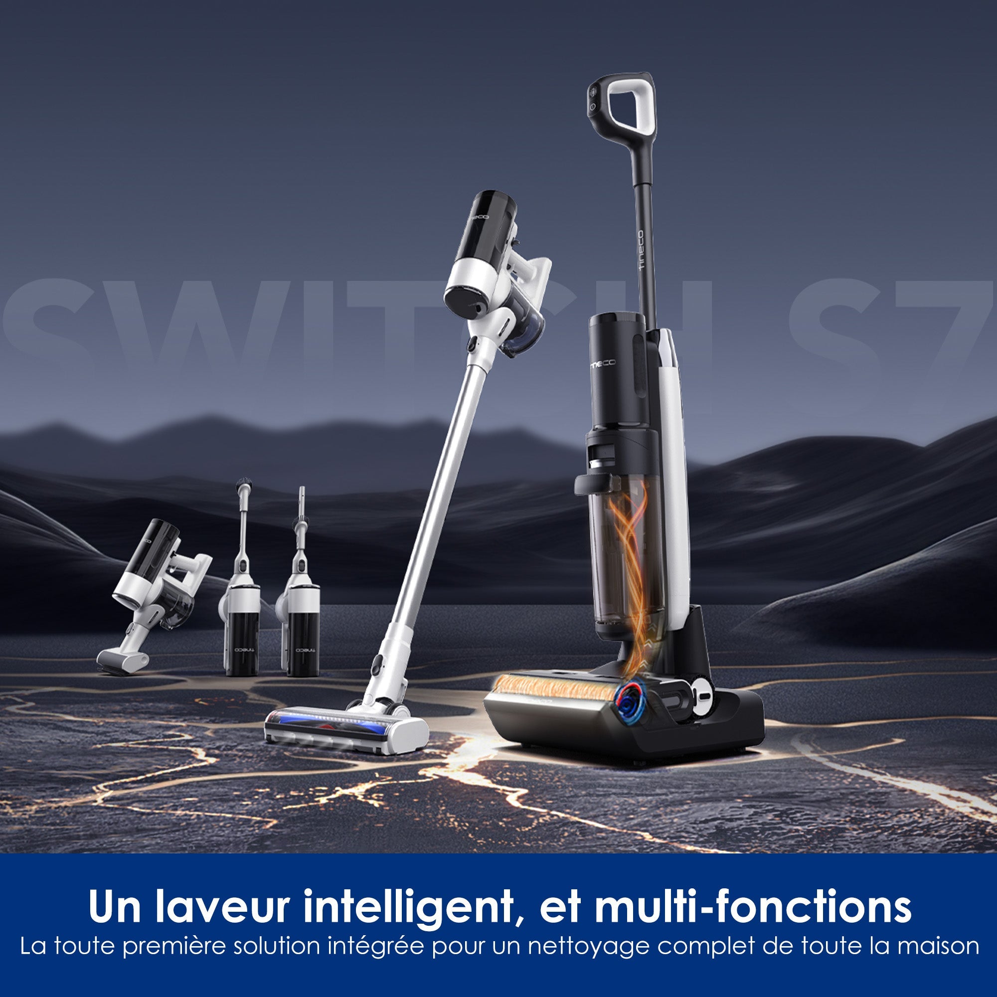 Tineco FLOOR ONE SWITCH S7 Laveur Intelligent Multi-Fonctions