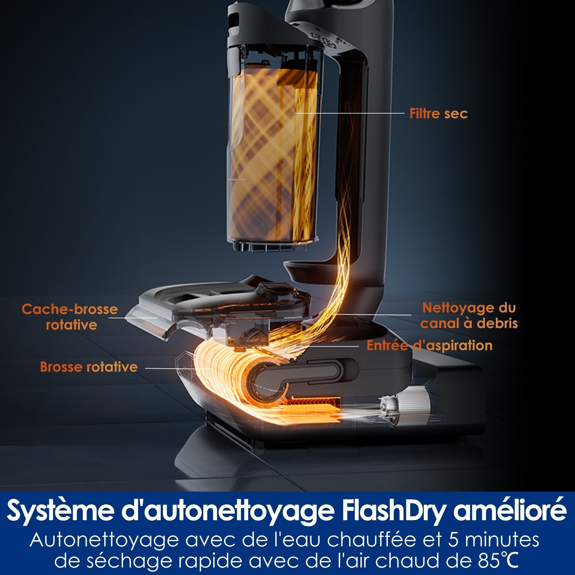 Tineco FLOOR ONE SWITCH S7 Stretch Nettoyeur multifonction 5-en-1