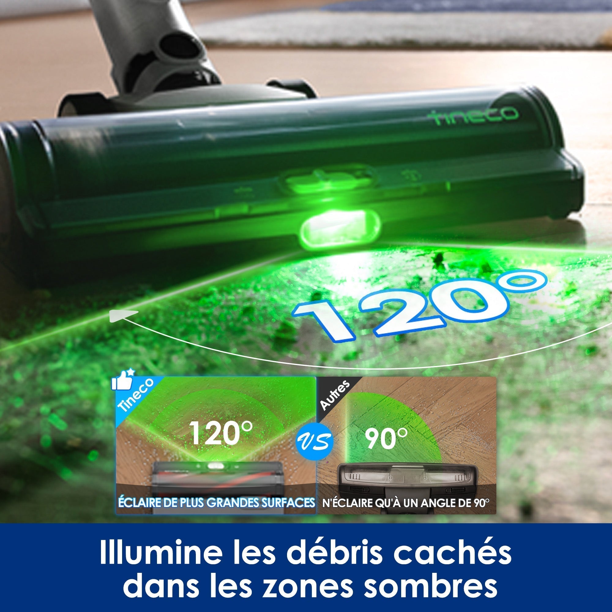 Tineco PURE ONE A50S PLUS Aspirateur Balai Sans-Fil