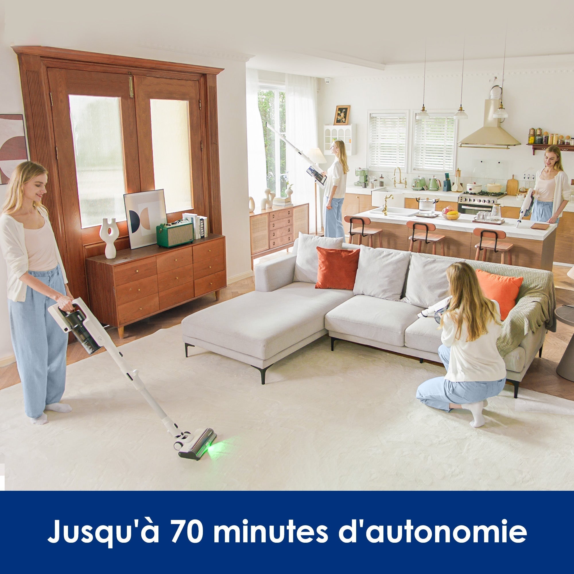 Tineco PURE ONE A50S PLUS Aspirateur Balai Sans-Fil