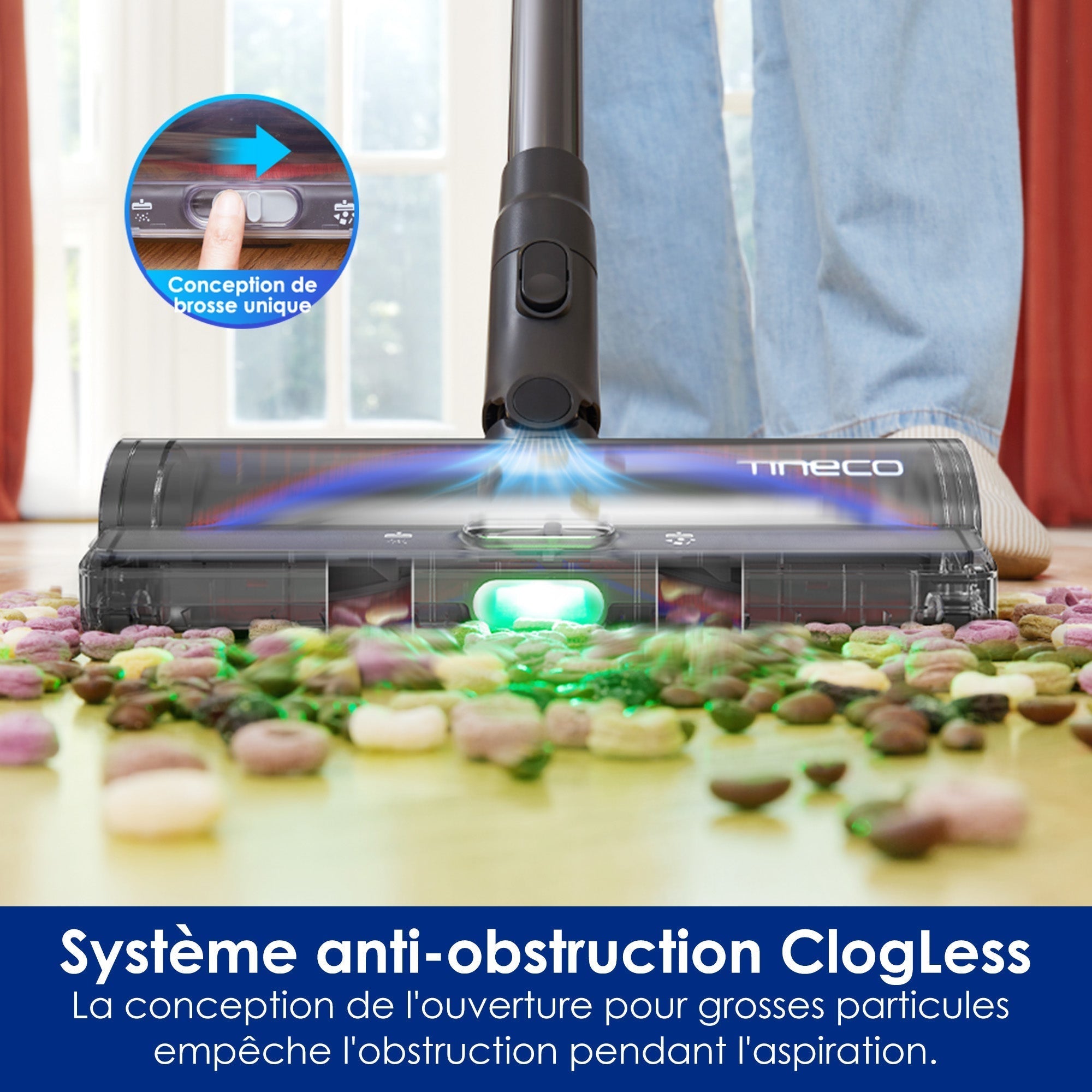 Tineco Pure One S50 Pro Aspirateur Balai sans Fil